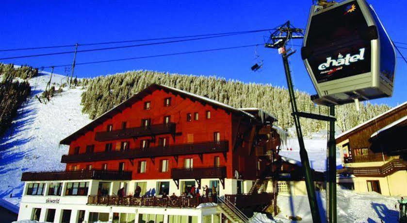 L'Escale Hotel Chatel Bagian luar foto